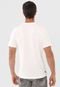 Camiseta Rip Curl Corp Yard  Off-White - Marca Rip Curl