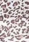 Blusa Volcom Leopard Cropped Preta - Marca Volcom