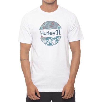 Camiseta Hurley Garden Masculina Branco - Marca Hurley