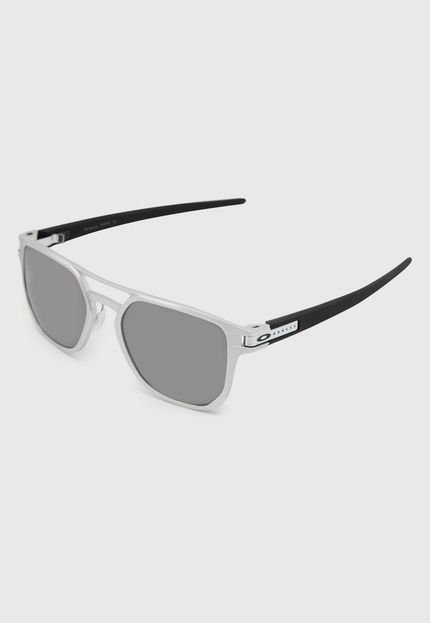 Óculos de Sol Oakley Latch Alpha Prata/Preto - Marca Oakley
