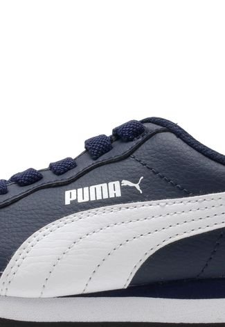 Tênis Puma Turin II Azul-Marinho/Branco