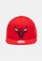 Boné Mitchell & Ness NBA Team Ground Chicago Bulls Vermelho - Marca Mitchell & Ness