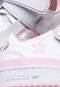Tênis adidas Originals Forum Plus W Branco/Rosa - Marca adidas Originals