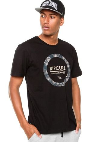 Camiseta Rip Curl Eclipsed Swatch Preta