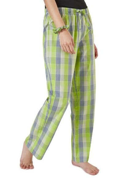 Pantalon top verde fluorescente