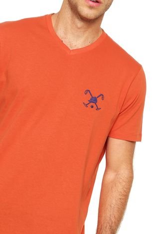 CAMISETA PLAYBT (LOGO) LARANJA - Loja do Play