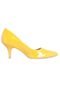 Scarpin Piccadilly Bico Fino Amarelo - Marca Piccadilly