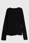 Cardigan Elian Beats Infantil Apliques Preto - Marca Elian Beats