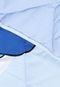 Edredom Solteiro Lepper Dino Azul Claro 1,50 x 2,10 - Marca Lepper