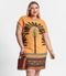 Vestido Curto Plus Size Secret Glam Amarelo - Marca Secret Glam