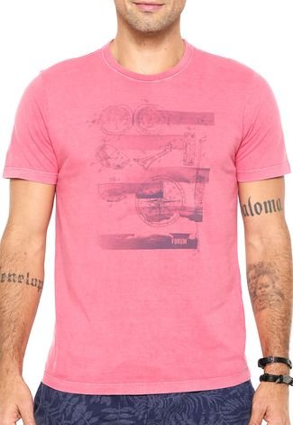 Camiseta Forum Muscle Rosa