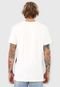 Camiseta S Starter Black Label Off-White/Vinho - Marca S Starter