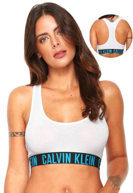 Top Calvin Klein Underwear Nadador Power Fx Branco - Marca Calvin Klein Underwear