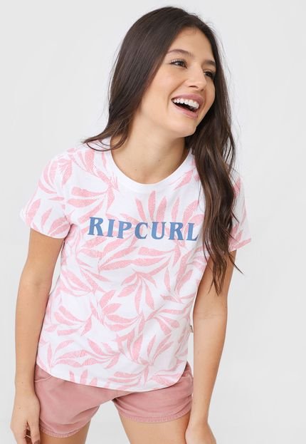 Camiseta Rip Curl Ooh La Leaf Branca - Marca Rip Curl