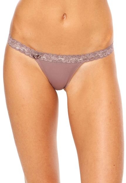 Calcinha Sloggi Tanga Dolce Bege - Marca Sloggi