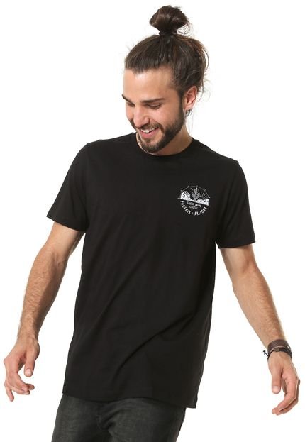 Camiseta Colcci Estampada Preta - Marca Colcci