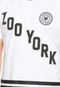 Camiseta Zoo York Raglan Scrimm Branca - Marca Zoo York