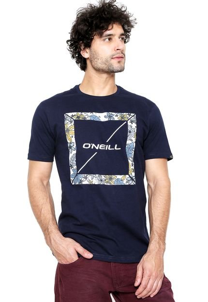 Camiseta O'Neill Boxed Lahain Azul-Marinho - Marca O'Neill