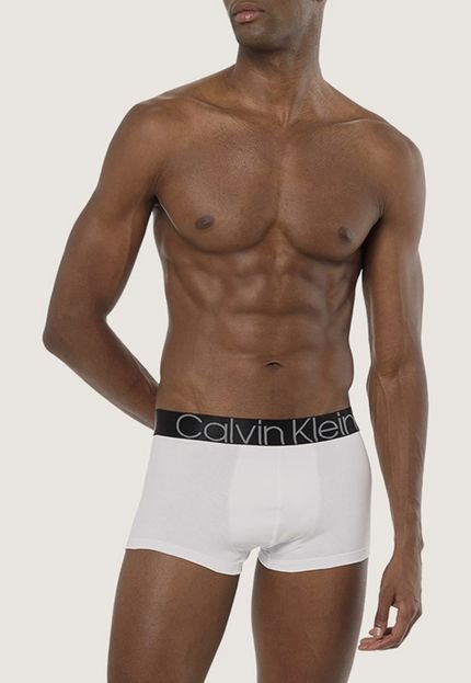 Cueca Calvin Klein Underwear Boxer Icon Branca - Marca Calvin Klein Underwear