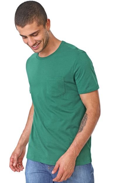 Camiseta GAP Bolso Verde - Marca GAP
