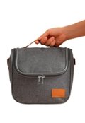 Bolsa Térmica Alça Transversal Casual Esporte Fitness Moda Moderna Espaçosa Resistente Reforçada Bolsinha Alta Temperatura Impermeavel Básica Dia a Dia Lancheira Passeio Viagem Escolar - Marca Meimi Amores