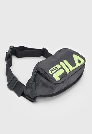 Pochete Fila Logo Cinza