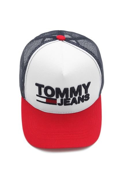 Boné Tommy Jeans Lettering Branco - Marca Tommy Jeans