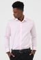 Camisa Forum Slim Logo Rosa - Marca Forum