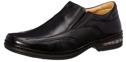 Sapato Rafarillo Conforto Duo Air Em Couro Preto  39003 Preto - Marca Rafarillo