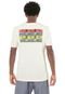 Camiseta Redley Tinturada Off-white - Marca Redley