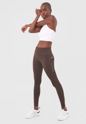 Legging Lupo Sport High Marrom - Compre Agora