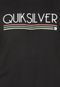 Camiseta Quiksilver Slim Fit Jamaica Log Preto - Marca Quiksilver