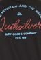 Camiseta Quiksilver Hero Bay Preto - Marca Quiksilver