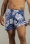 Kit 2 Bermudas Basicas Tactel Masculinos Floral Pra Praia - Marca Dulk