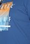 Camiseta Plus Size Fatal Estampada Azul - Marca Fatal