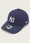 Boné Fechado New Era Aba Curva New York Yankees Mlb Azul-Marinho - Marca New Era