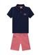 Conjunto Infantil Menino Camisa   Bermuda Milon Marinho - Marca Milon