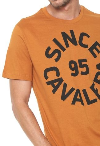 Camiseta Cavalera Since 95 Caramelo