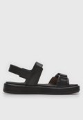 Sandália Flatform Vizzano Aplicação Preta - Marca Vizzano