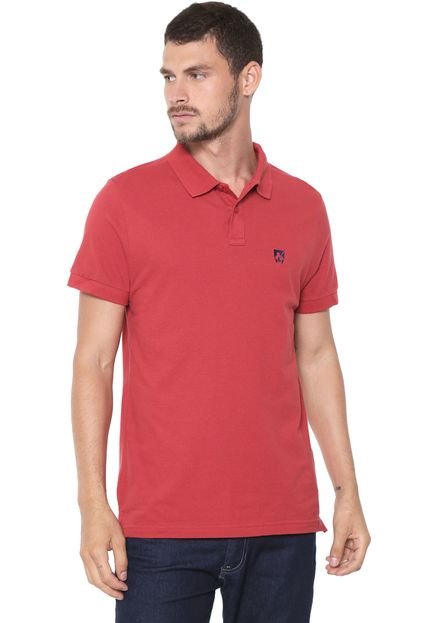 Camisa Polo Mr Kitsch Reta Logo Vermelha - Marca MR. KITSCH