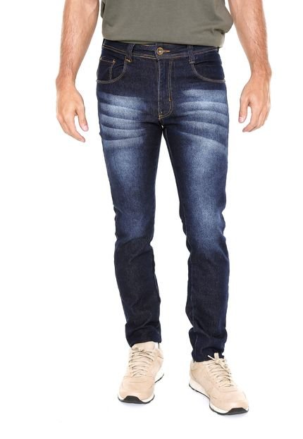 Calça Jeans Terminal Jeans Skinny Power Azul - Marca Terminal Jeans