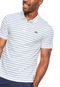 Camisa Polo Lacoste L!VE Listras Branca - Marca Lacoste