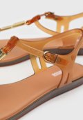 Sandália Melissa Solar M Chic Ad Caramelo - Marca Melissa