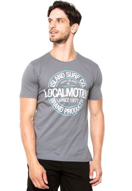 Camiseta Local Motion 25530LC Local Cinza Escuro - Marca Local Motion