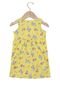 Vestido Alenice Menina Amarelo - Marca Alenice