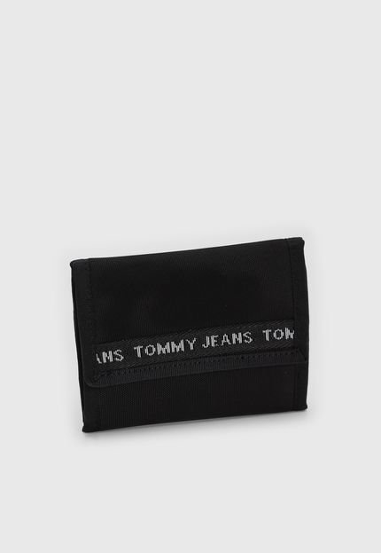 Carteira Tommy Jeans Logo Preta - Marca Tommy Jeans