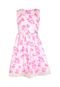 Vestido Flores Carinhoso Rosa - Marca Carinhoso