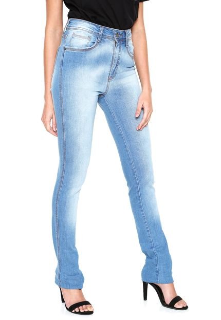 Calça Jeans My Favorite Thing(s) Slim Estonada Azul - Marca My Favorite Things