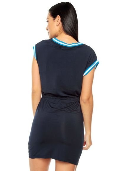 Vestido sales azul dafiti