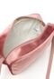 Bolsa Transversal ANACAPRI Veludo Pequena Rosa - Marca Anacapri